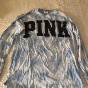 VS Pink tye dye long sleeve